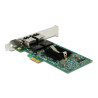 Delock PCI Express x1 Netzwerkkarte Gigabit LAN 2 x RJ45 i82576