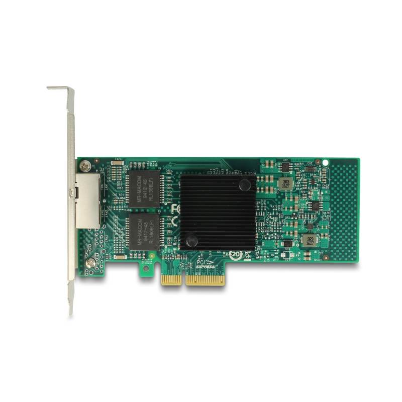 Delock PCI Express x4 Netzwerkkarte Gigabit LAN 2 x RJ45 i350