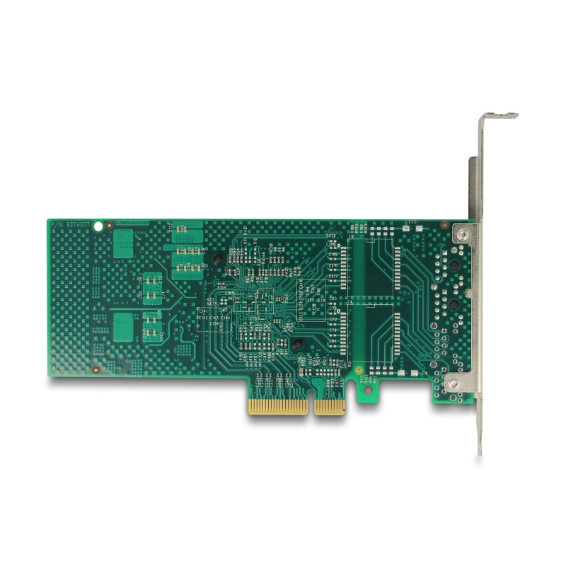 Delock PCI Express x4 Netzwerkkarte Gigabit LAN 2 x RJ45 i350