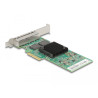 Delock PCI Express x4 Netzwerkkarte Gigabit LAN 4 x RJ45 i350
