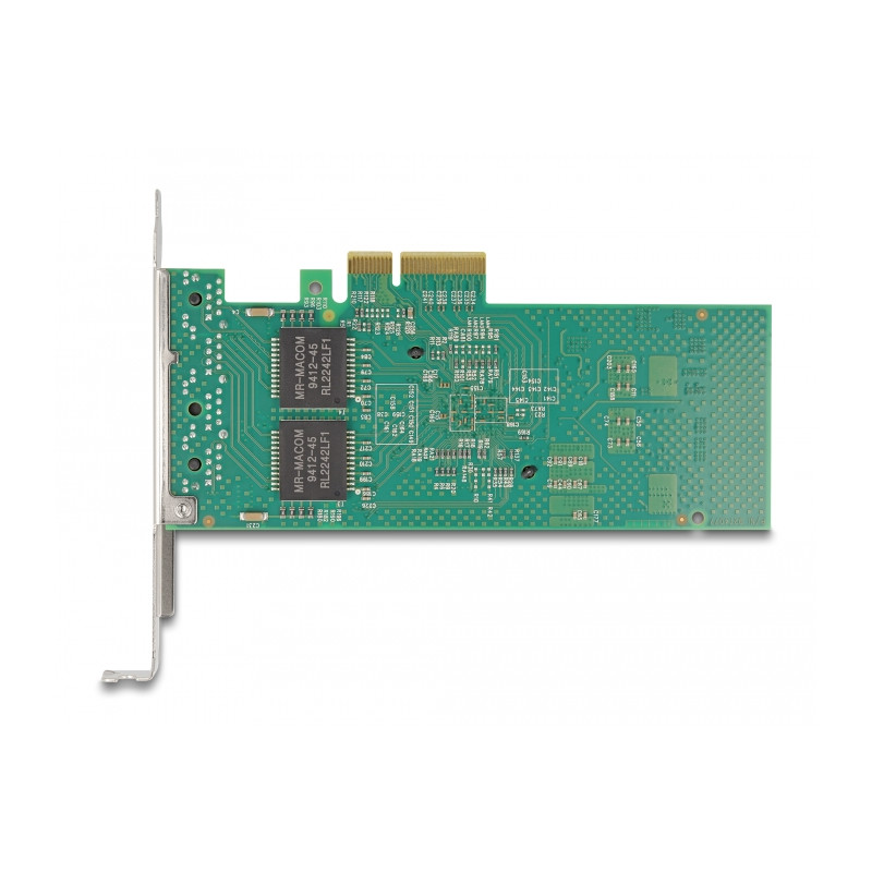 Delock PCI Express x4 Netzwerkkarte Gigabit LAN 4 x RJ45 i350