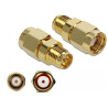 Delock Adapter RP-SMA Stecker zu RP-SMA Buchse 10 GHz