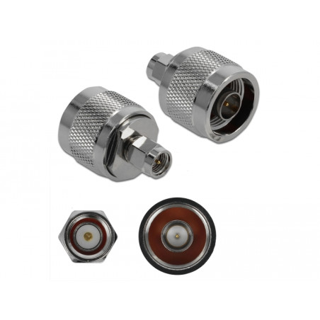 Delock Adapter N Stecker zu SMA Stecker 10 GHz