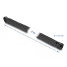 Delock Geflechtschlauch mit Reißverschluss hitzebeständig 5 m x 50 mm schwarz