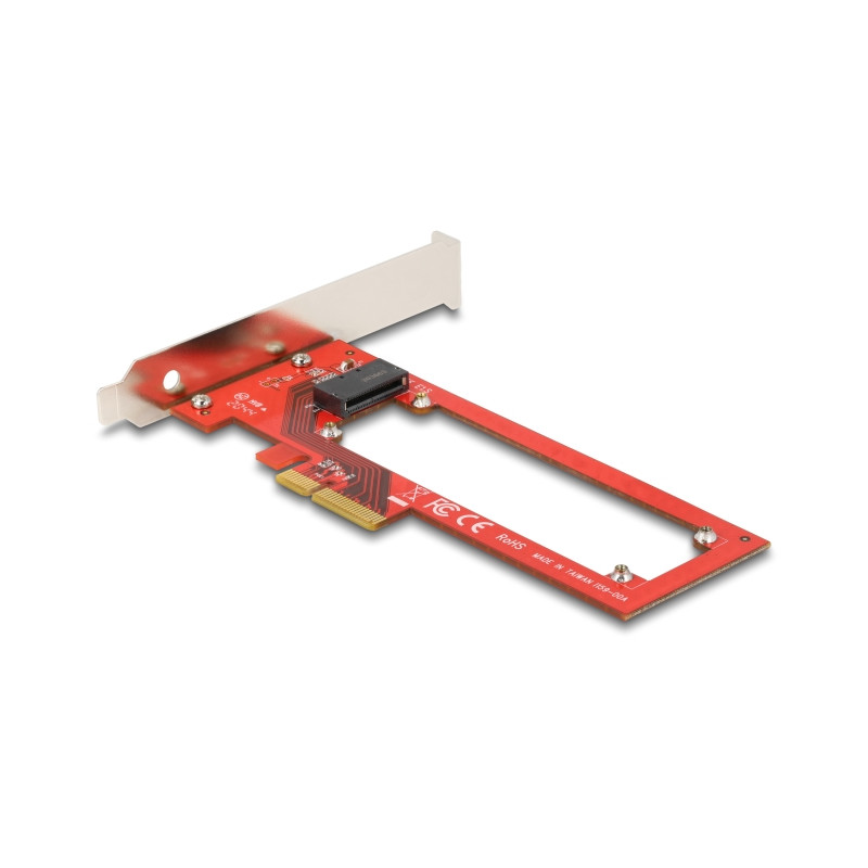 Delock PCI Express x4 Karte zu 1 x EDSFF E1.S Slot - Low Profile Formfaktor