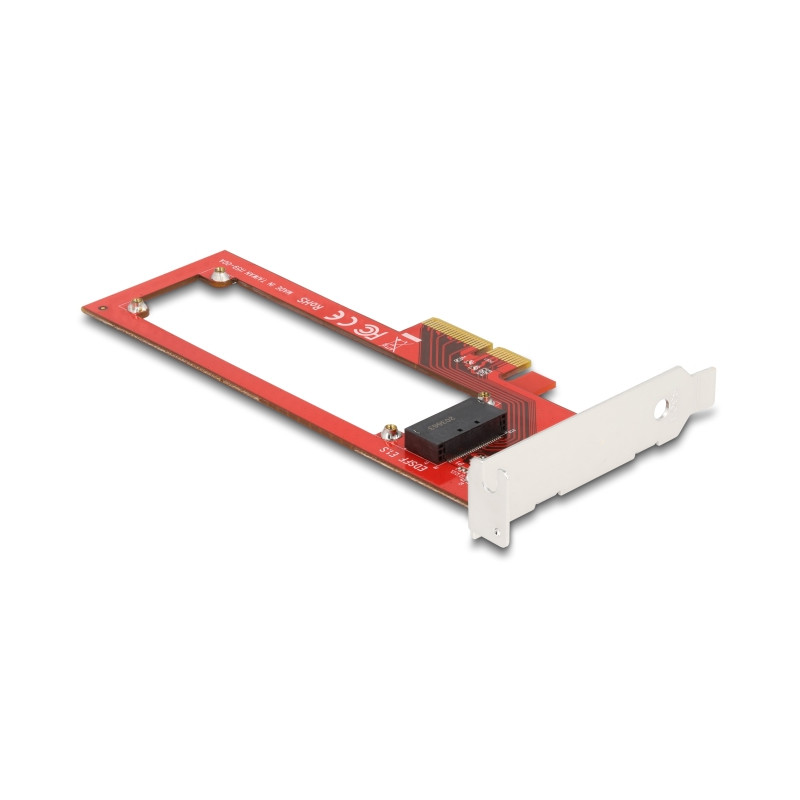 Delock PCI Express x4 Karte zu 1 x EDSFF E1.S Slot - Low Profile Formfaktor