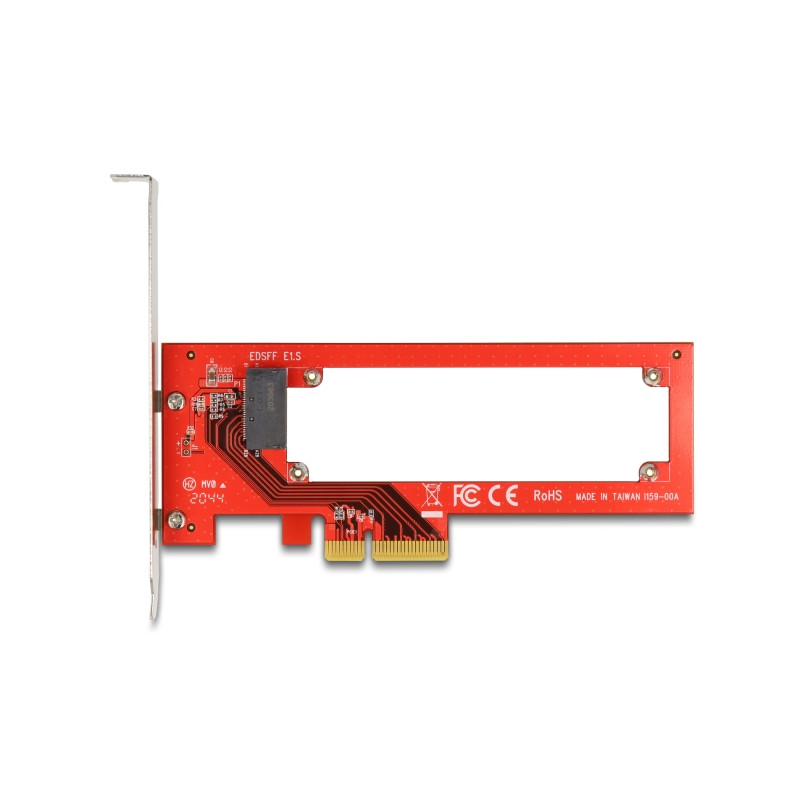 Delock PCI Express x4 Karte zu 1 x EDSFF E1.S Slot - Low Profile Formfaktor