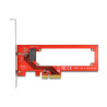 Delock PCI Express x4 Karte zu 1 x EDSFF E1.S Slot - Low Profile Formfaktor