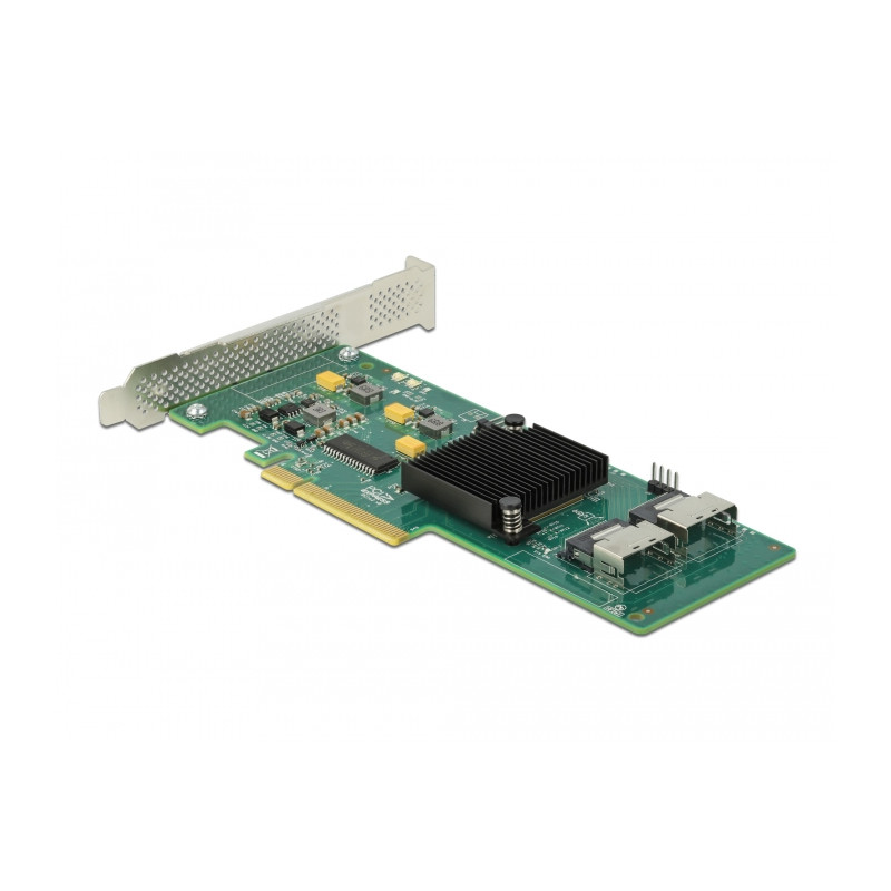 Delock 8 Port SATA PCI Express x8 Karte mit Anschlusskabel