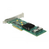 Delock 8 Port SATA PCI Express x8 Karte mit Anschlusskabel