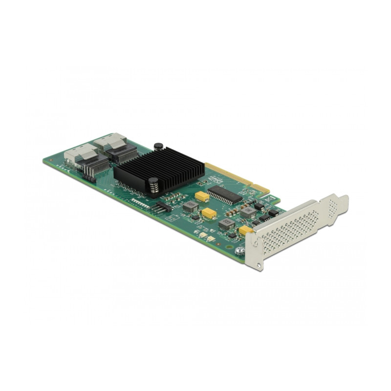 Delock 8 Port SATA PCI Express x8 Karte mit Anschlusskabel