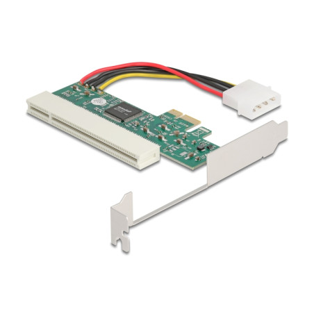 Delock Riser Karte PCI Express x1 zu 1 x PCI 32 Bit 5 V Slot Asmedia