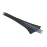 Delock Gewebeschlauch selbstschließend hitzebeständig 2 m x 19 mm schwarz