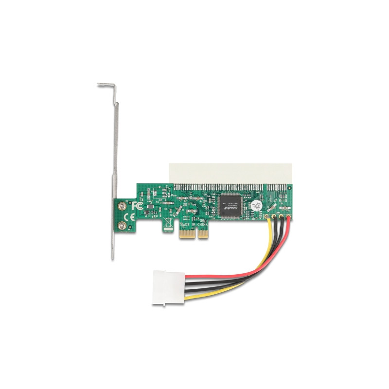 Delock Riser Karte PCI Express x1 zu 1 x PCI 32 Bit 5 V Slot Asmedia