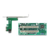 Delock Riser Karte PCI Express x1 zu 2 x PCI 32 Bit Slot mit 60 cm Kabel