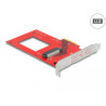 Delock PCI Express x4 Karte zu 1 x intern U.3