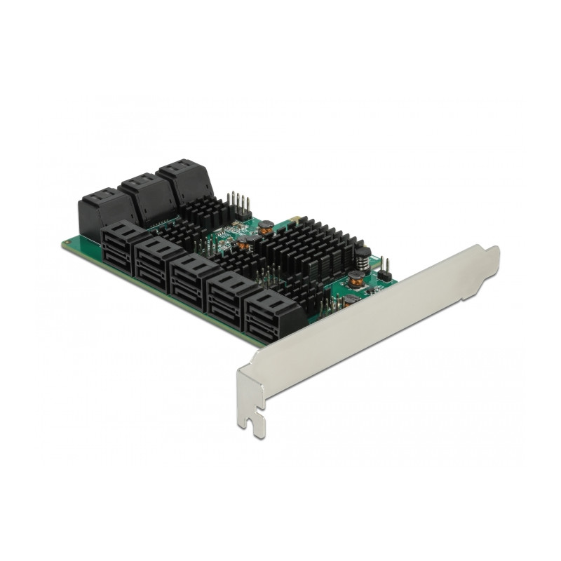 Delock 16 Port SATA PCI Express x4 Karte
