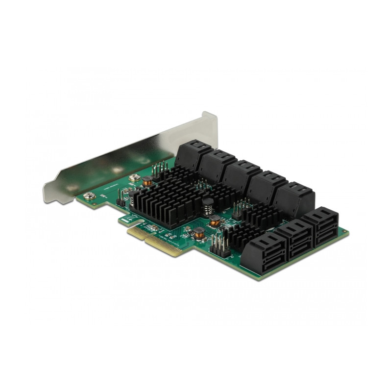 Delock 16 Port SATA PCI Express x4 Karte