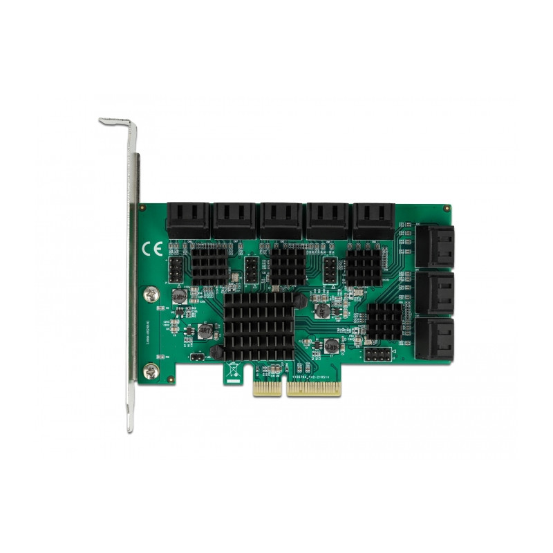 Delock 16 Port SATA PCI Express x4 Karte