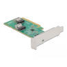 Delock PCI Express 4.0 x8 Karte zu 2 x intern SFF-8654 4i NVMe - Bifurcation - Low Profile Formfaktor