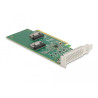 Delock PCI Express 4.0 x16 Karte zu 4 x SFF-8639 NVMe - Bifurcation - Low Profile Formfaktor