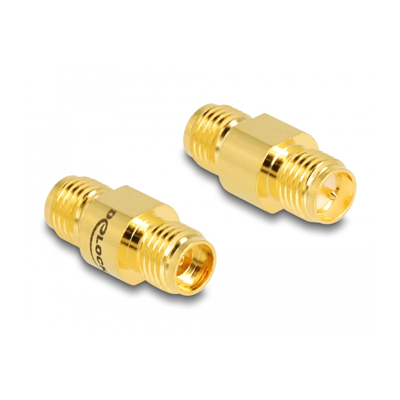 Delock Adapter RP-SMA Buchse zu SMA Buchse