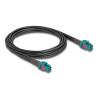 Delock Kabel Mini FAKRA Z Buchse quad zu Mini FAKRA Z Buchse quad A-Typ Premium