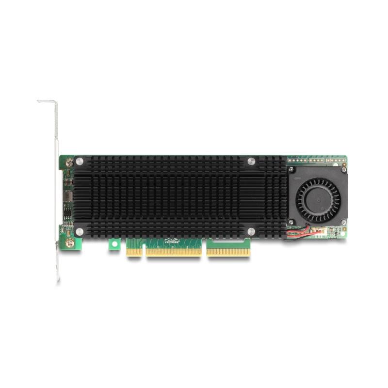 Delock PCI Express x8 Karte zu 2 x intern NVMe M.2 Key M mit RAID - Low Profile Formfaktor