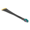 Delock Kabel Mini FAKRA Z Buchse quad zu 4 x SMA Stecker A-Typ Premium