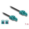 Delock Kabel Mini FAKRA Z Buchse single zu Mini FAKRA Z Buchse single A-Typ