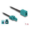 Delock Kabel Mini FAKRA Z Buchse single zu FAKRA Z Buchse single A-Typ