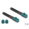 Delock Kabel Mini FAKRA Z Buchse quad zu Mini FAKRA Z Buchse quad B-Typ