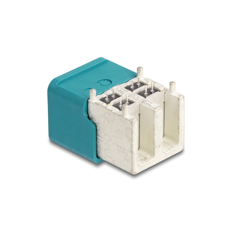 Delock Easy HighspeedData quad Stecker gewinkelt für PCB