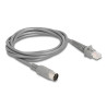 Delock Kabel RJ50 Stecker zu DIN 8 Pin Stecker 2 m grau