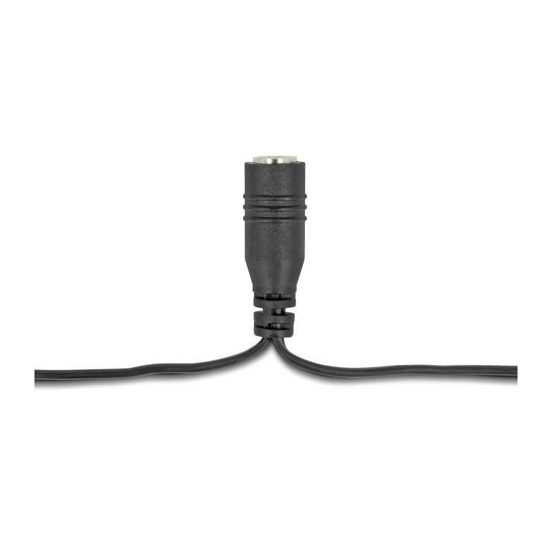 Delock Kabel Mini-Fit 4,2 mm 10 Pin Stecker zu 4 x DC 5,5 x 2,5 mm Buchse und 4 x Mini-Fit 4,2 mm 2 Pin Stecker schwarz
