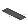 Delock Gewebeschlauch mit Klettverschluss hitzebeständig 10 m x 20 mm schwarz