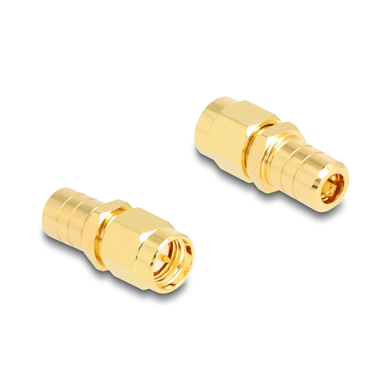 Delock Adapter SMA Stecker zu SMB Stecker HBI59-1