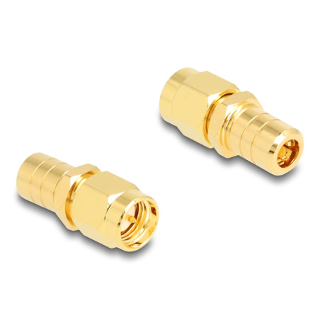Delock Adapter SMA Stecker zu SMB Stecker HBI59-1