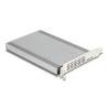 Delock PCI Express x16 Karte zu 4 x intern NVMe M.2 Key M mit Kühlkörper - Bifurcation (LxB: 145 x 111 mm)