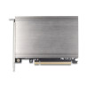 Delock PCI Express x16 Karte zu 4 x intern NVMe M.2 Key M mit Kühlkörper - Bifurcation (LxB: 145 x 111 mm)