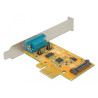 Delock PCI Express x1 Karte zu 1 x Seriell mit Spannungsversorgung ESD Schutz
