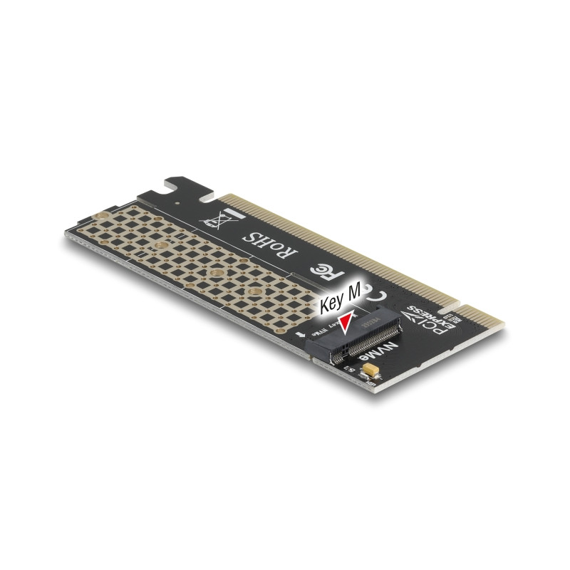Delock PCI Express x16 Karte zu 1 x NVMe M.2 Key M