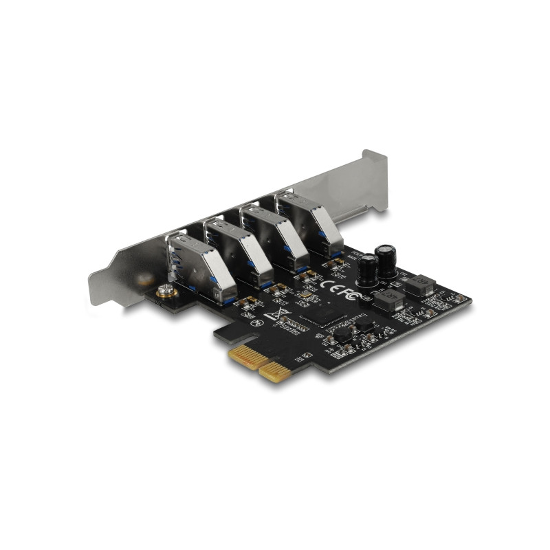 Delock USB 5 Gbps PCI Express x1 Karte mit 4 x externen Typ-A Buchsen