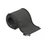 Delock Gewebeschlauch mit Reißverschluss hitzebeständig 1 m x 25 mm schwarz