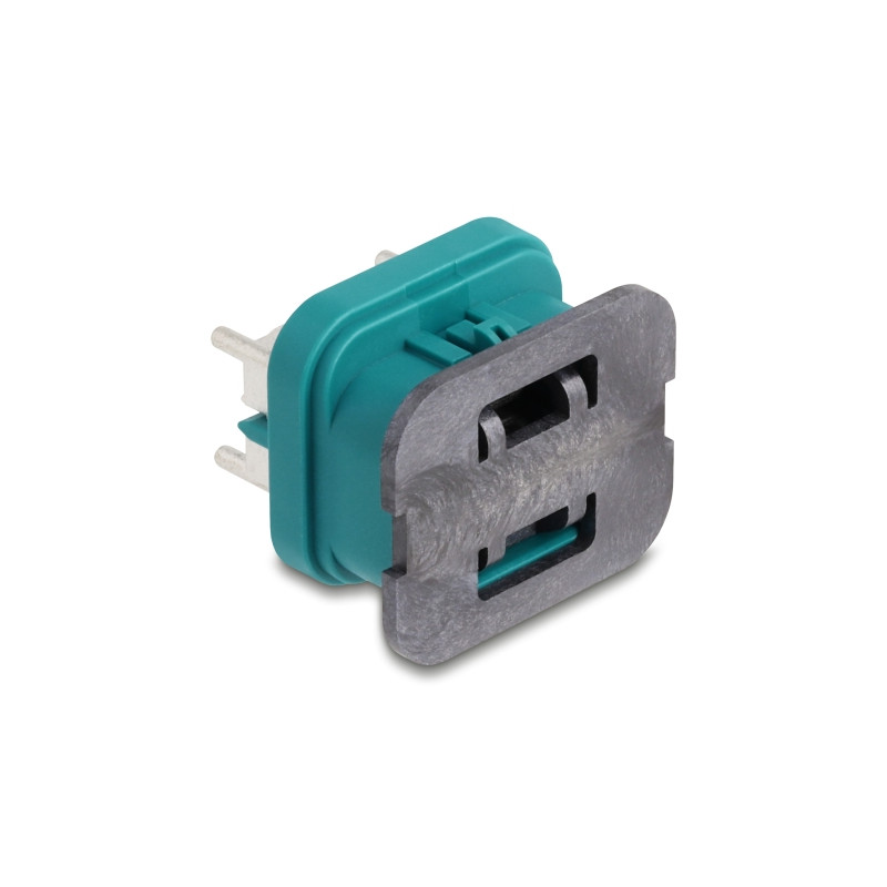 Delock Easy HighspeedData quad Stecker für PCB Schutzart IP67 / IP69K