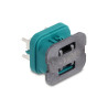 Delock Easy HighspeedData quad Stecker für PCB Schutzart IP67 / IP69K