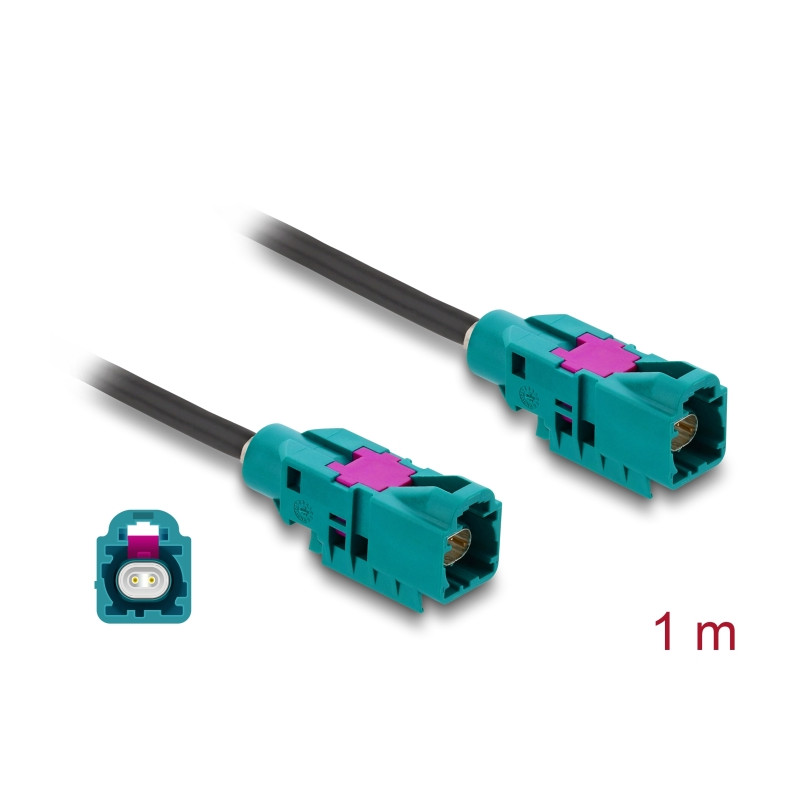 Delock Kabel Easy HighspeedData Z single Stecker zu Easy HighspeedData Z single Stecker 1 m
