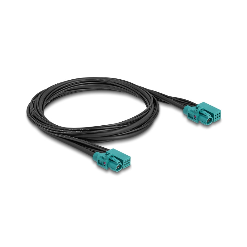 Delock Kabel Easy HighspeedData Z single + Powerpin Buchse zu Easy HighspeedData Z single + Powerpin Buchse 1 m