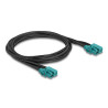 Delock Kabel Easy HighspeedData Z single + Powerpin Buchse zu Easy HighspeedData Z single + Powerpin Buchse 1 m