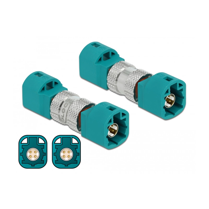 Delock Adapter HSD Z Stecker zu HSD Z Stecker